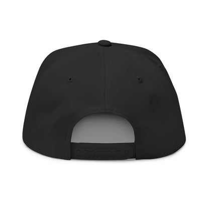 Embroidered Flat Bill Cap — Los Angeles Raptors Script Logo